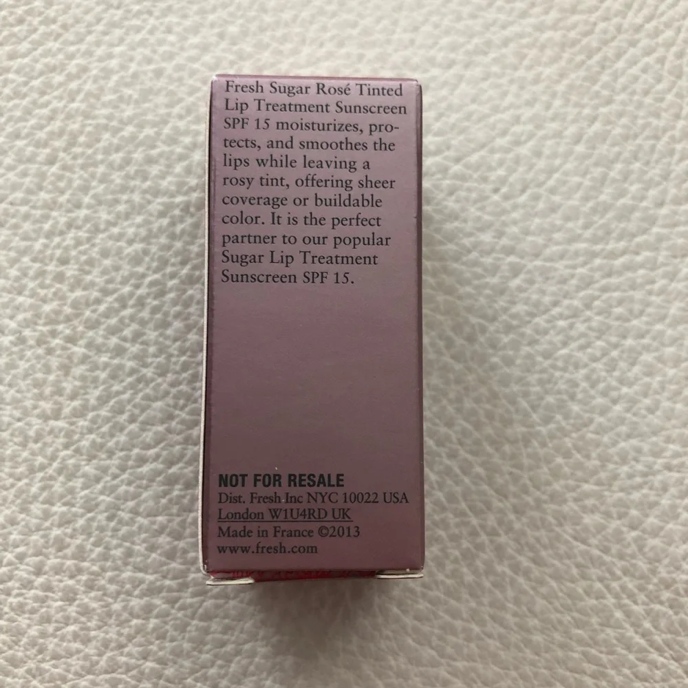 New Sugar Fresh Lip Treatment In Rose shade